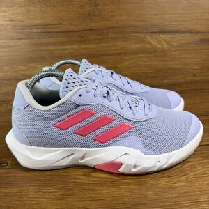 adidas Lavender and Pink Athletic Sneakers